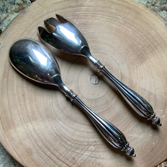 Godinger salad server set - Picture 4 of 6